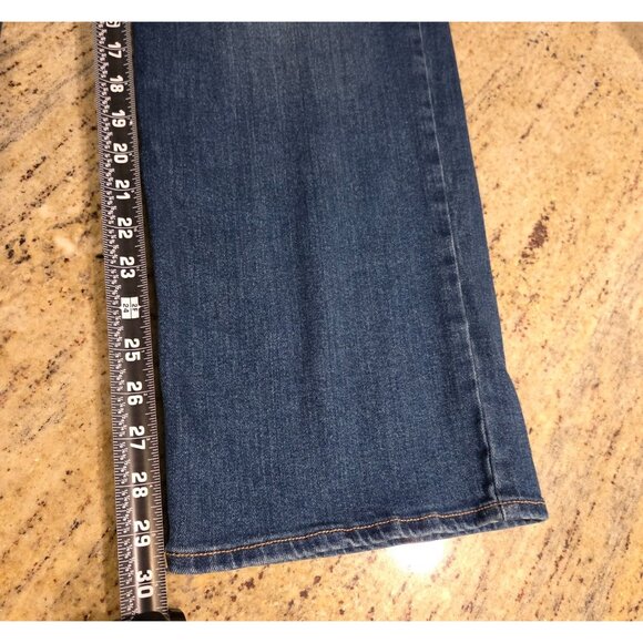 Old Navy High Rise Wow Wide Leg Size 6 Womens Jeans 28x30" - Picture 5 of 14